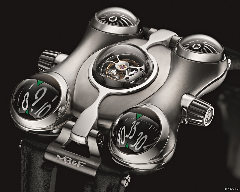 Часы будущего. Hm6 Space Pirate watch. MB&F Horological Machine №6 Space Pirate. Часы из будущего. Cooper hm6.