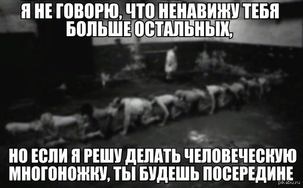 Человеческая многоножка схема