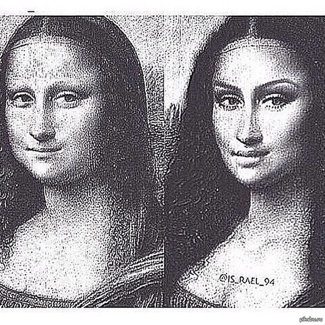 Магия макияжа, Джоконда, Леонардо да Винчи, Мона Лиза.
