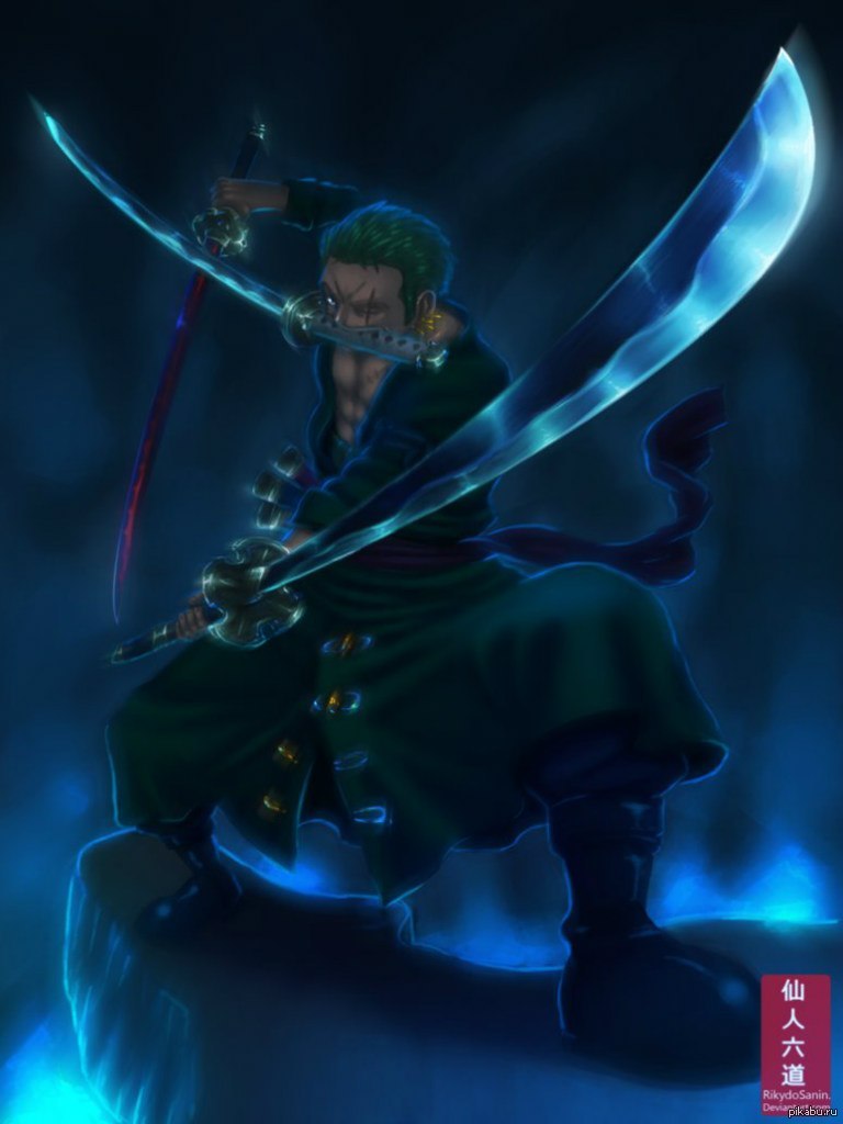 Арт по Roronoa Zoro | Пикабу