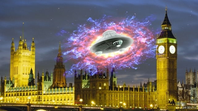 Noisy aliens made contact with earthlings - Ren TV, Aliens, England, Rave