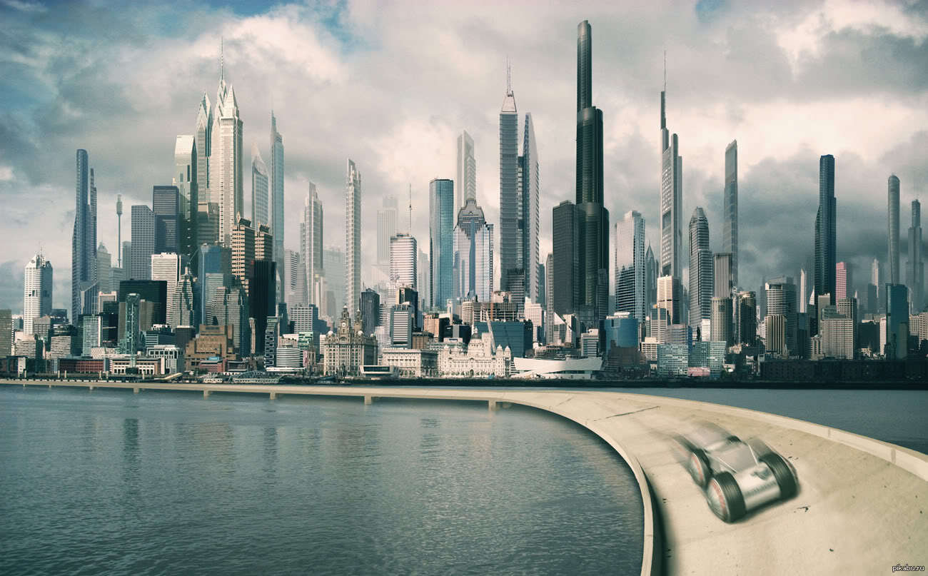 Города становится все более и. Небоскребы Sky-Terra в Сан-Франциско. Футуристический Нью Йорк. Нью Йорк 2030. Футуристический город.