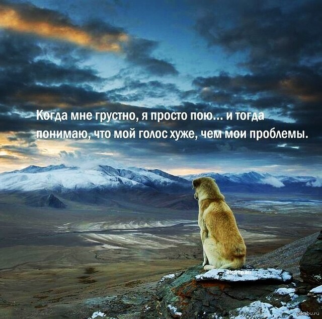 Слушать просто пой. Просто грустно. Когда немного грустно. Просто пой. Довольно печально.