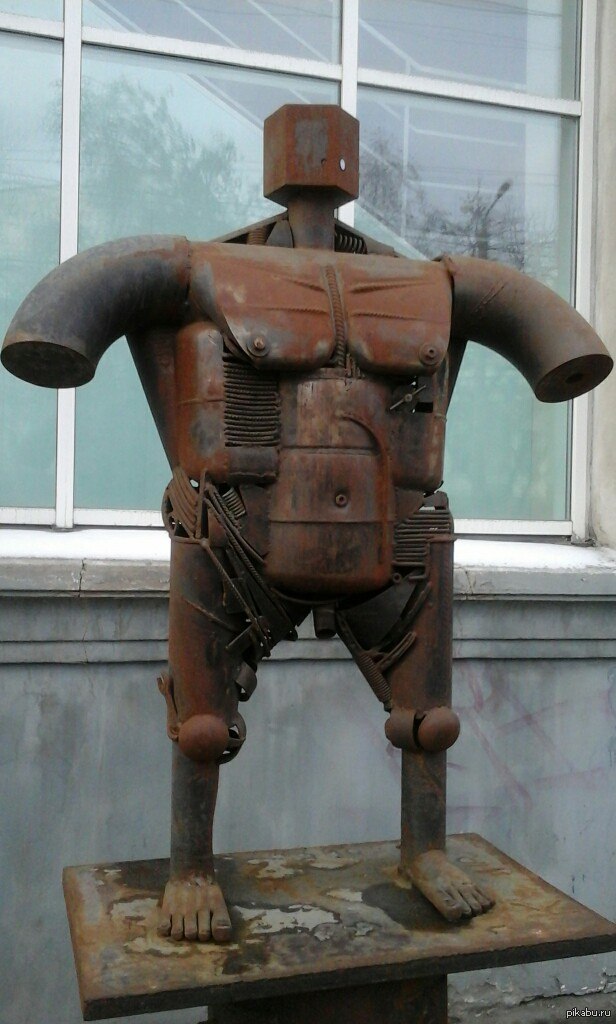 In Chelyabinsk and severe sculptures - NSFW, Sculpture, Steel, Chelyabinsk, Chelyabinsk severity