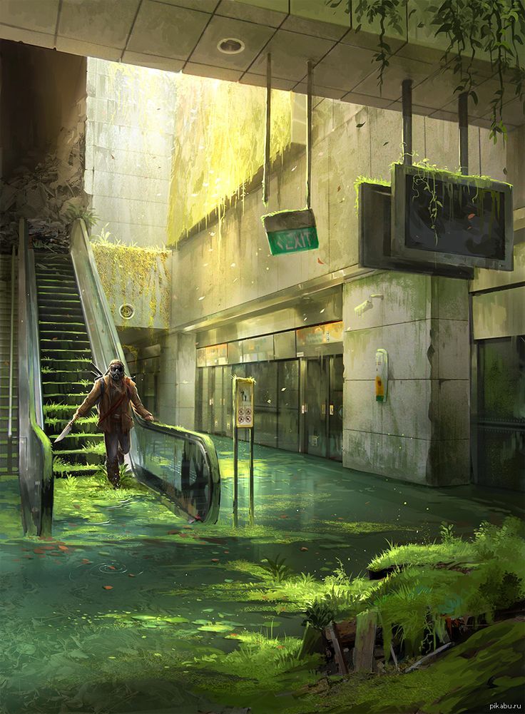 abandoned station - Art, Station, Drawing