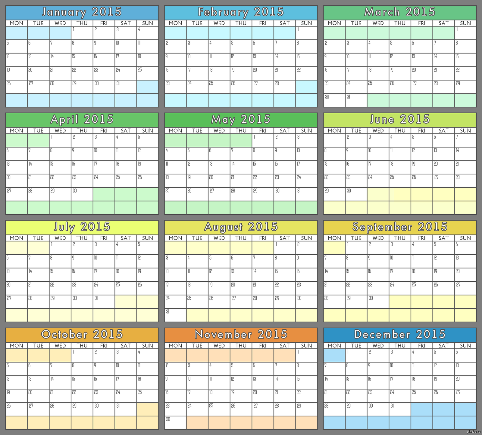 Как сделать календарь на месяц. Календарь таблица. Расписание на месяц. Календарь с записками. Календарь для отметок.