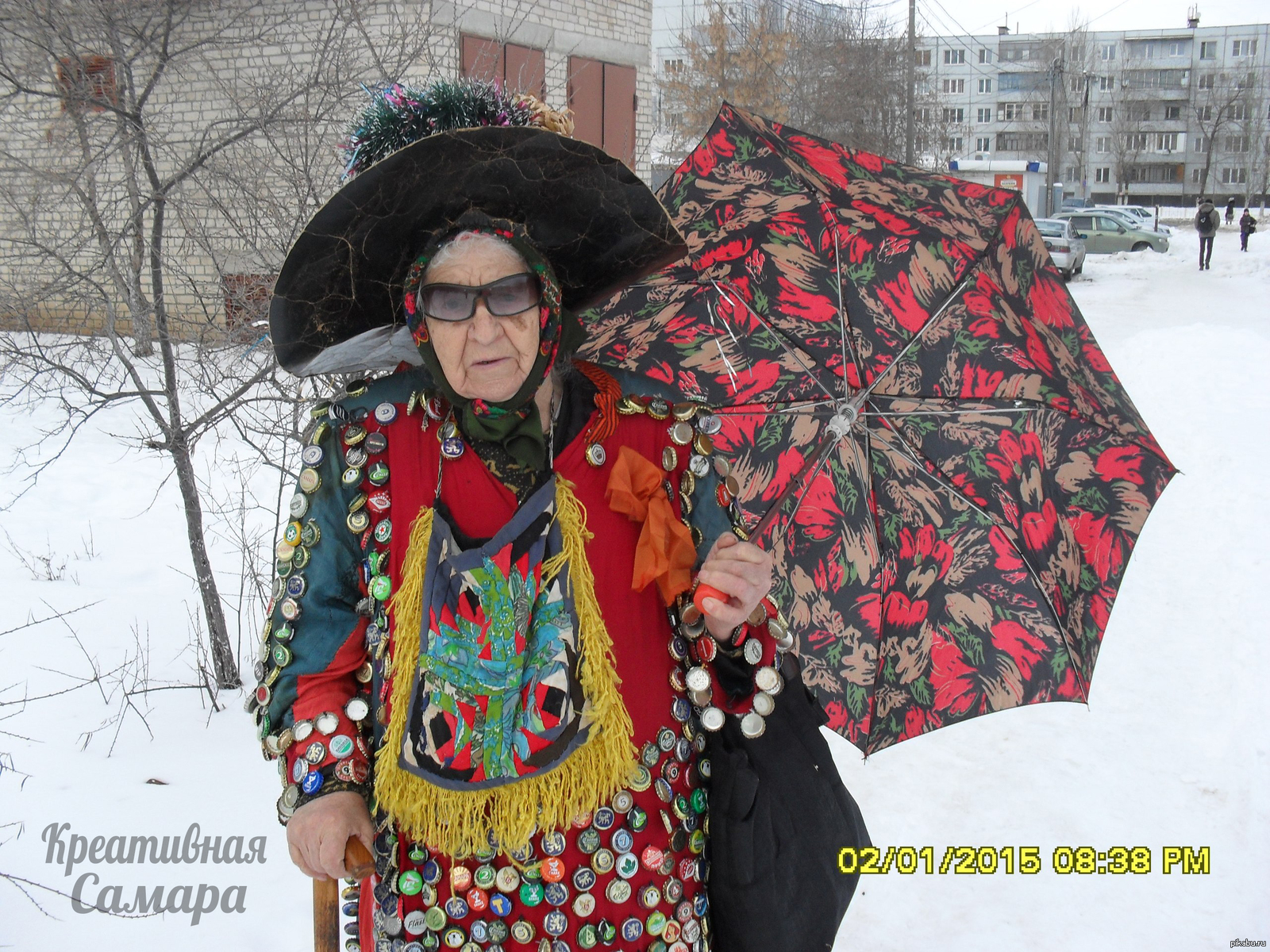 Вот такая креативная бабушка живет в Тольятти | Пикабу