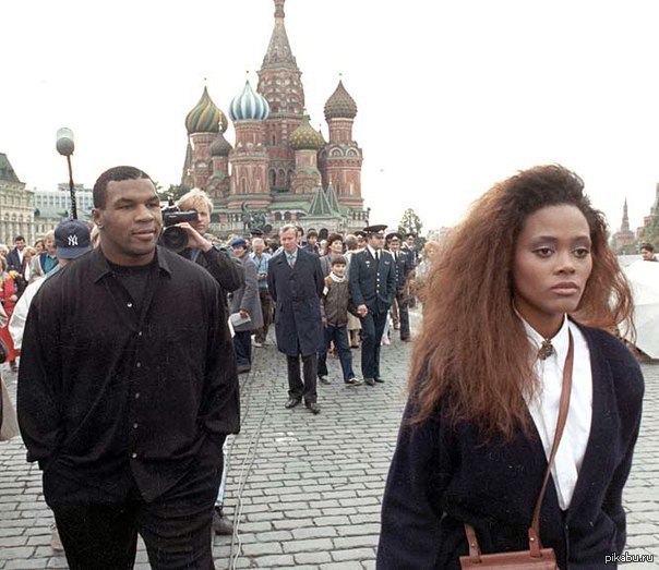 Majk Tajson S Zhenoj Robin Givens V Moskve 1987 G Pikabu