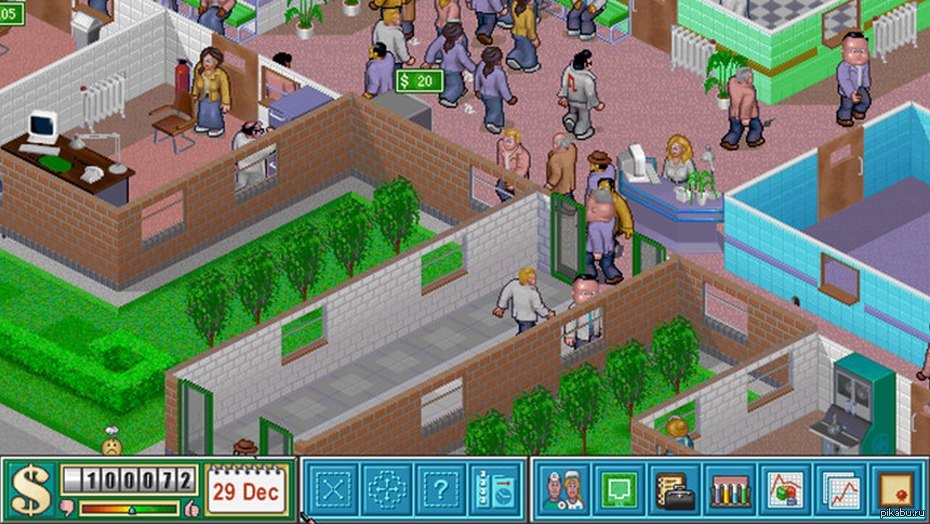 100 по очереди игра. Theme Hospital 1997. Theme Hospital / частная клиника (1997). Team Hospital игра. Theme Hospital 2.