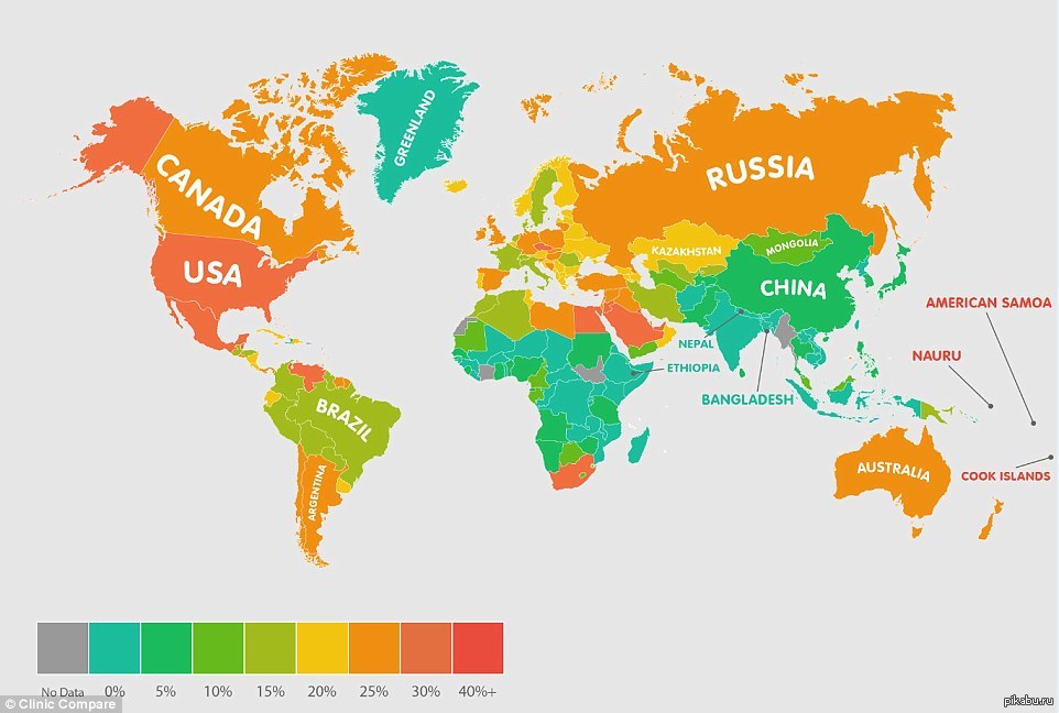 Карта человека планеты. Процент ожирения в мире карта. Карта стран по ожирению. Распространение ожирения в мире.