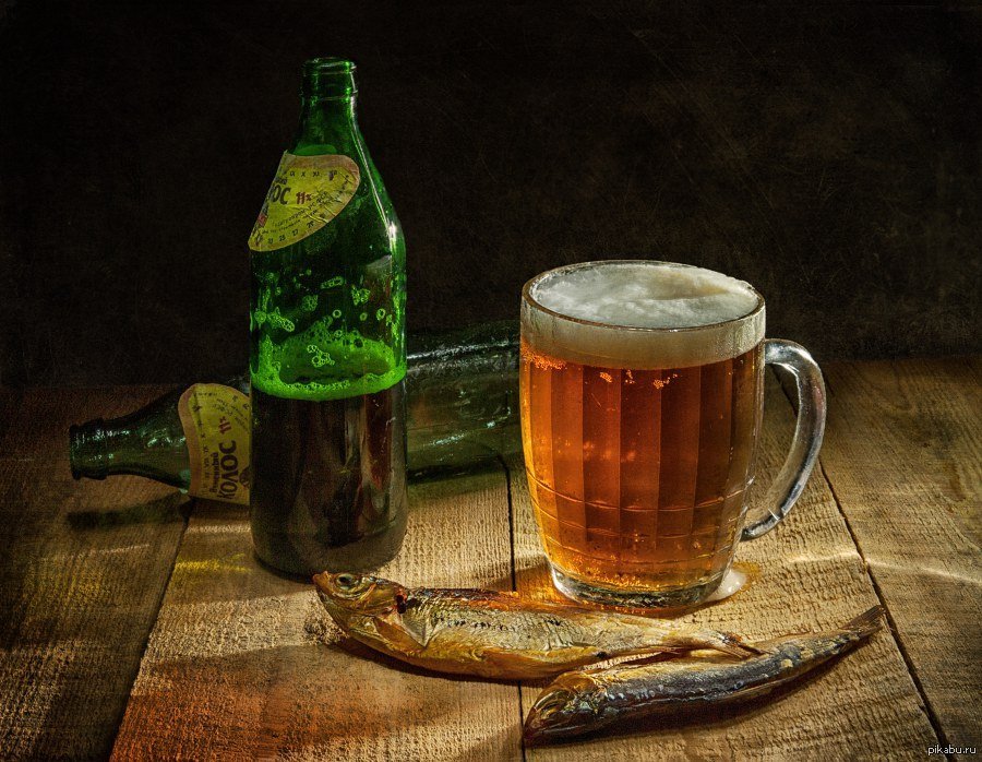 Резная картина “Пиво, рыба, баня” x 50 x мм. – Банный Дворик