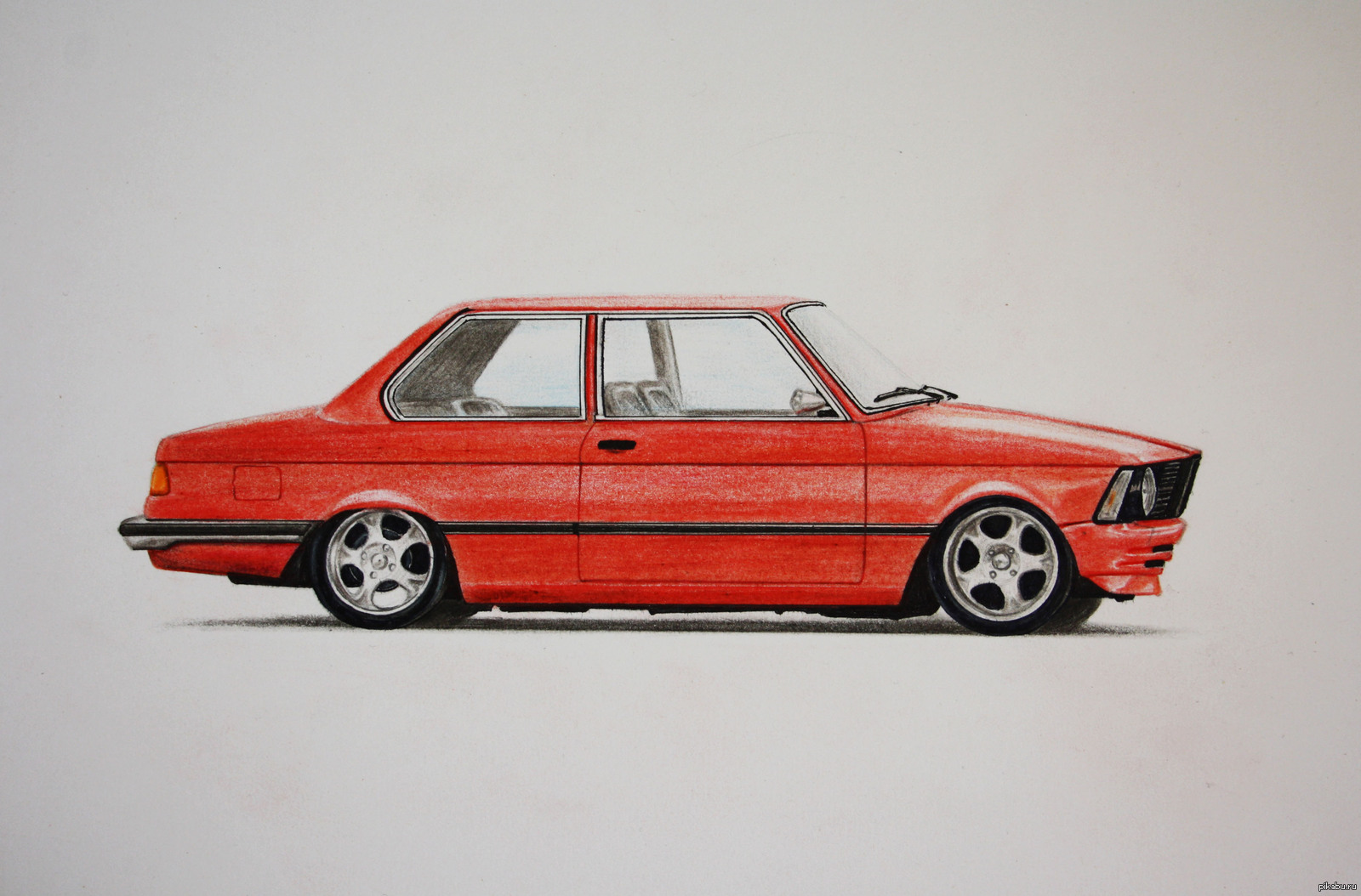 BMW e21 Orange