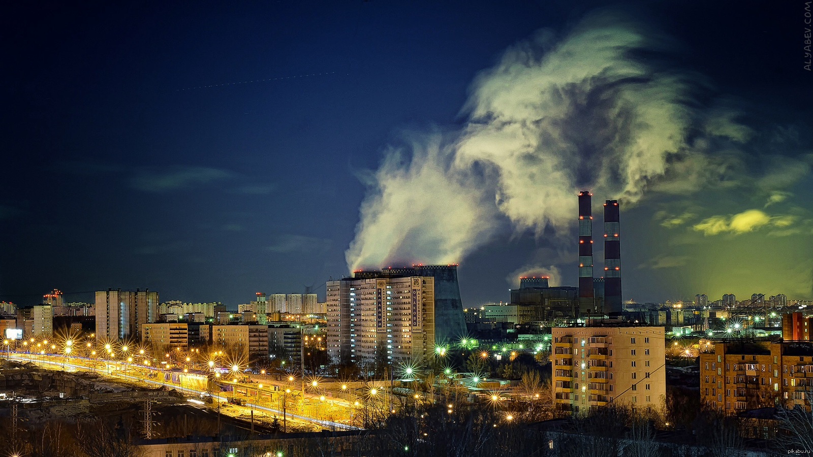 Москва. Аминьевское шоссе . Промзона | Пикабу