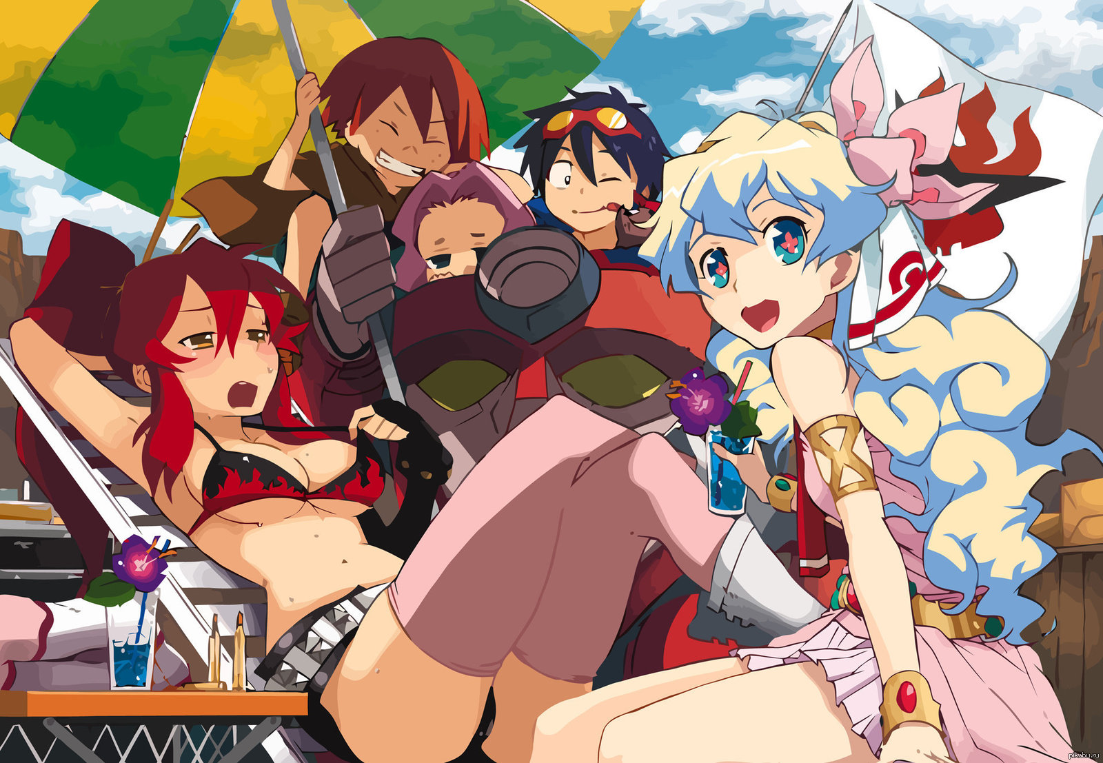 Tengen Toppa Gurren Lagann.