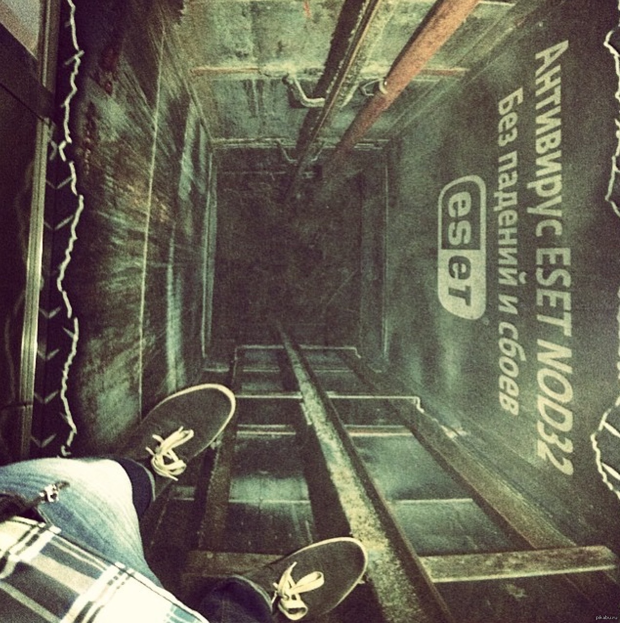 В Московском лифте | Пикабу