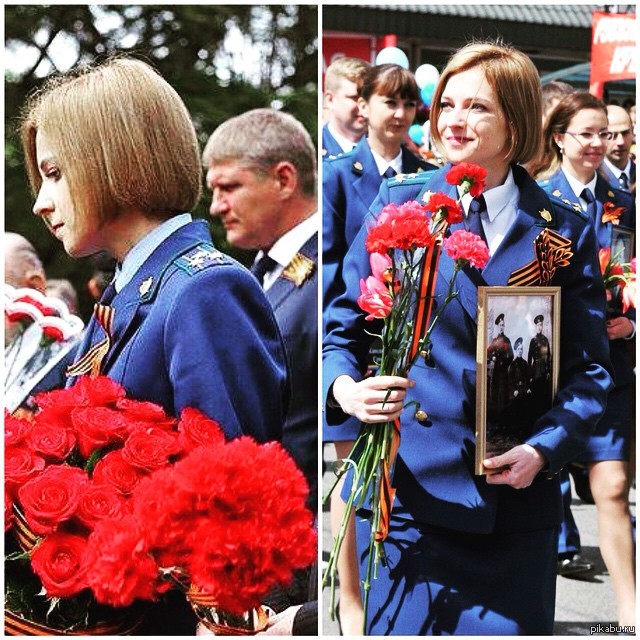 Бессмертный полк и поклонская