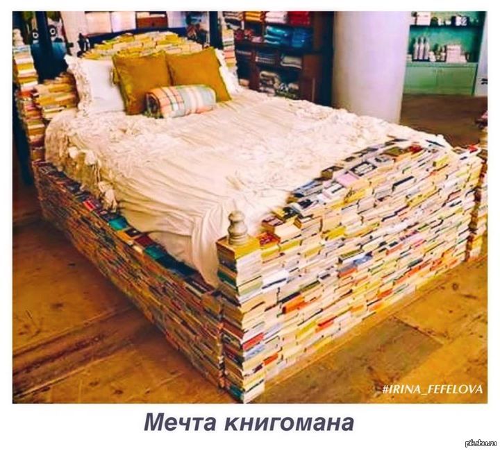 Мечта книгомана | Пикабу