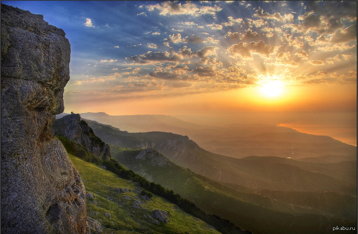 Я тебе не верю солнце. Горы солнце. Горы Крыма. Фото Бога гора. Рассвет на Демерджи.