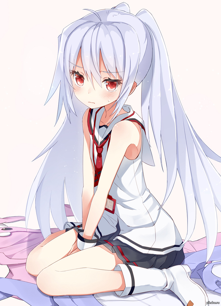 Вайфу арт. Айла Plastic Memories. Айла / Isla. Айла синтетические воспоминания.