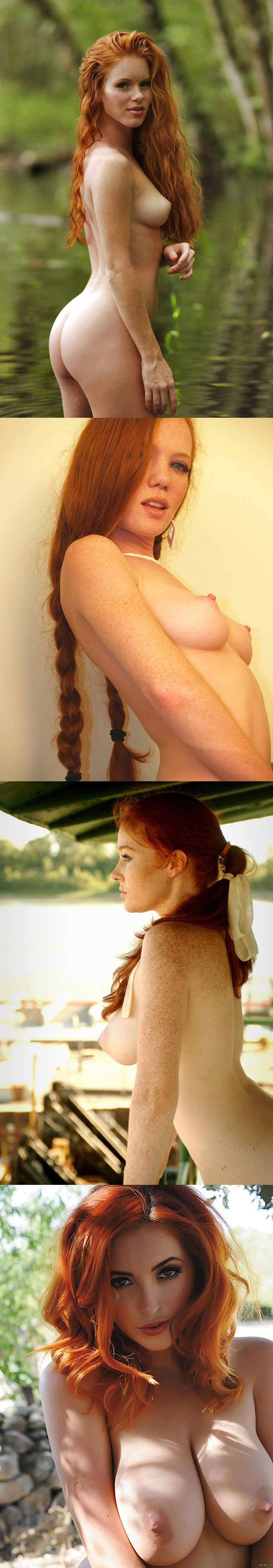 Ryzhikov freckled post)) - NSFW, Girls, Naked, Boobs, Freckles, Redheads, Longpost