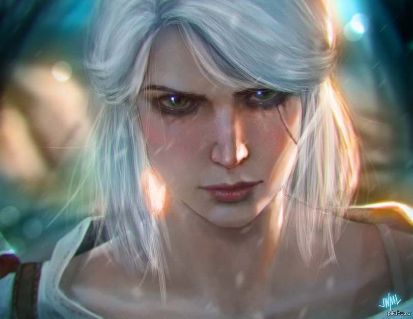 Cirilla ice. Цири Ведьмак. Цири Ведьмак 3. Цирилла Фиона Элен Рианнон. Ведьмак Цири арт.