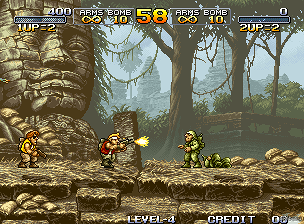 We played this game until we lost our pulse. - Metal Slug, Playstation 1