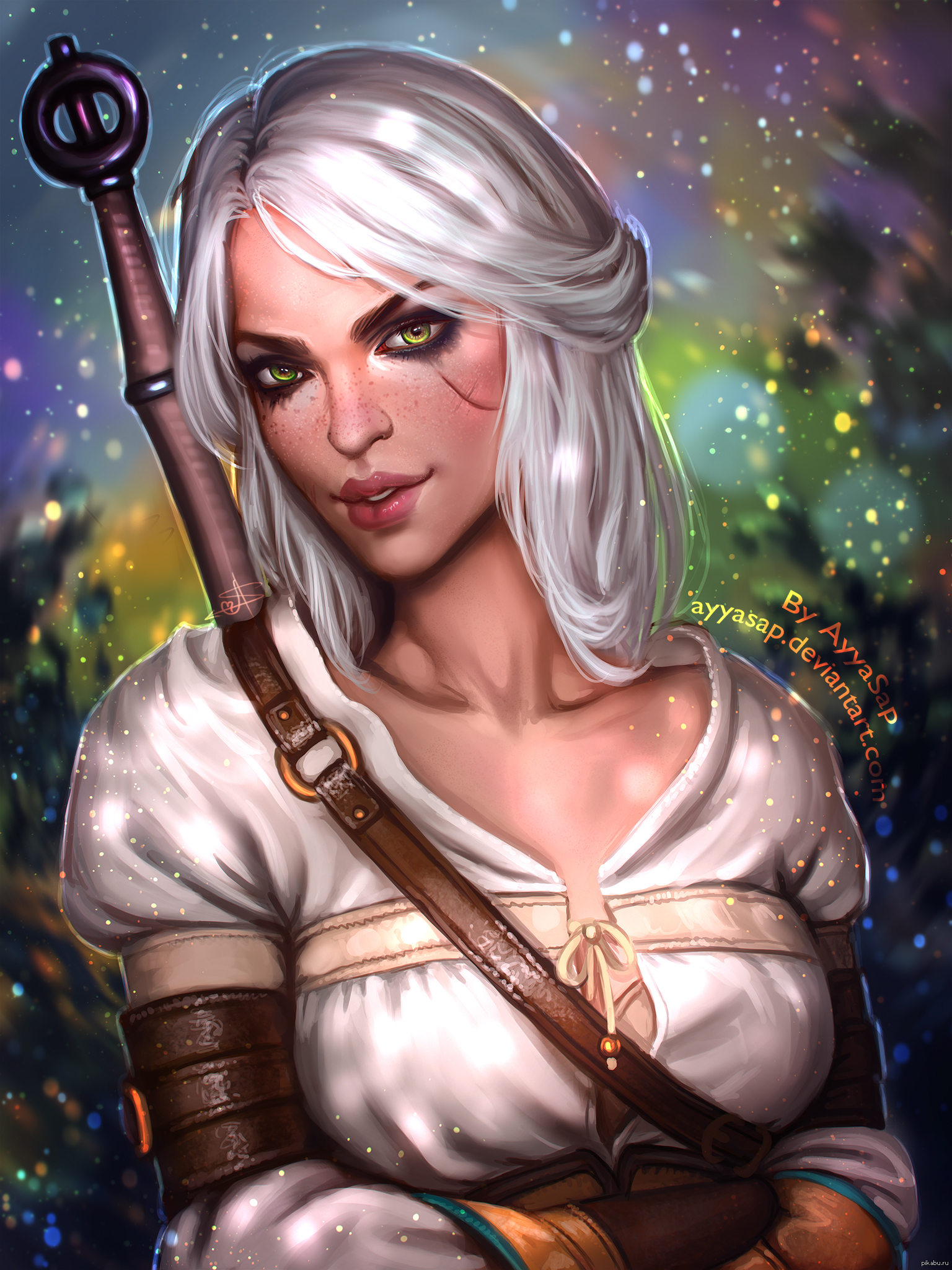 Cirilla ice. Цири Ведьмак. Цири Ведьмак 3. Ведьмак Цири арт. Цирилла Фиона Элен.