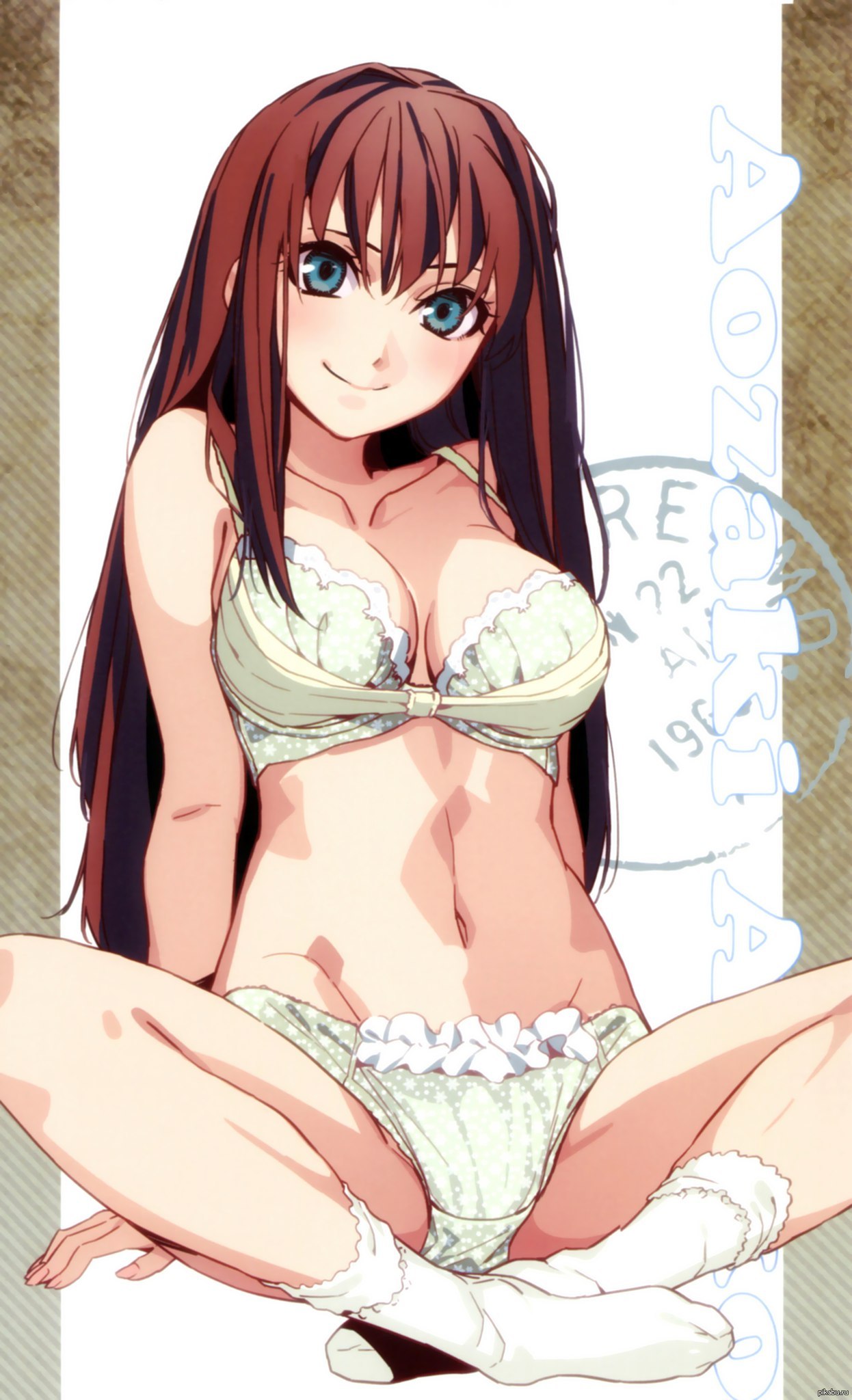 Anime art (76) - NSFW, Anime, Art, Anime art, Aozaki aoko, Mahoutsukai no Yoru