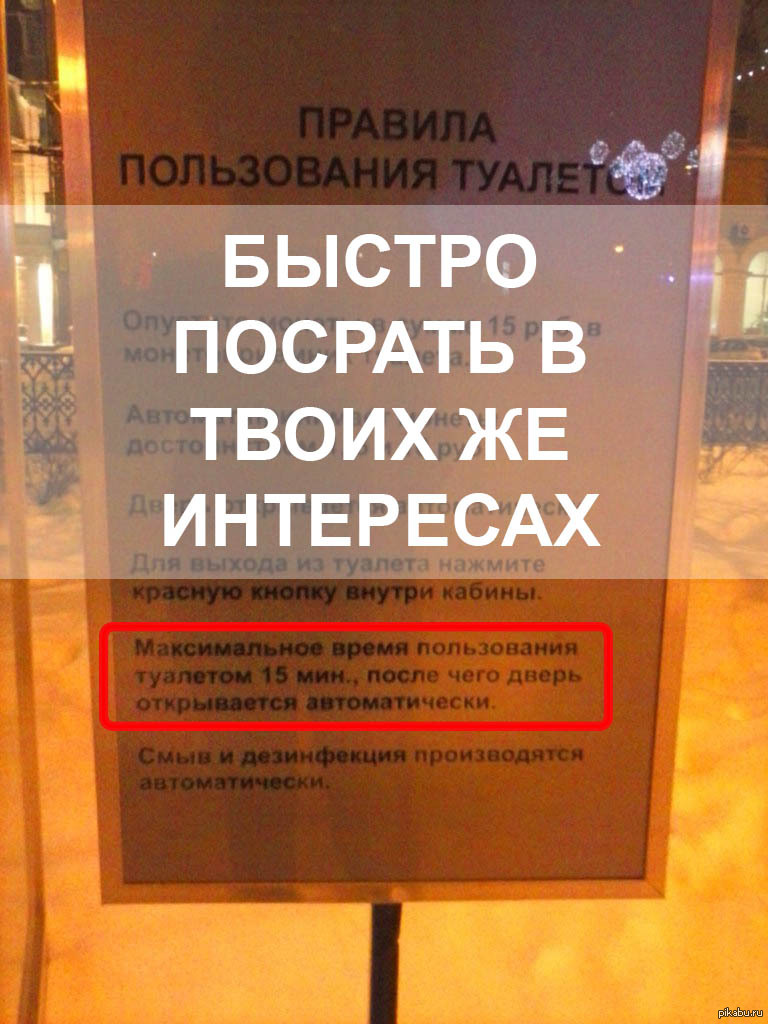 Быстро туалет. Правила этого туалета. Инструкция пользования умывальником. Время посещения туалета. Как быстро посрать.