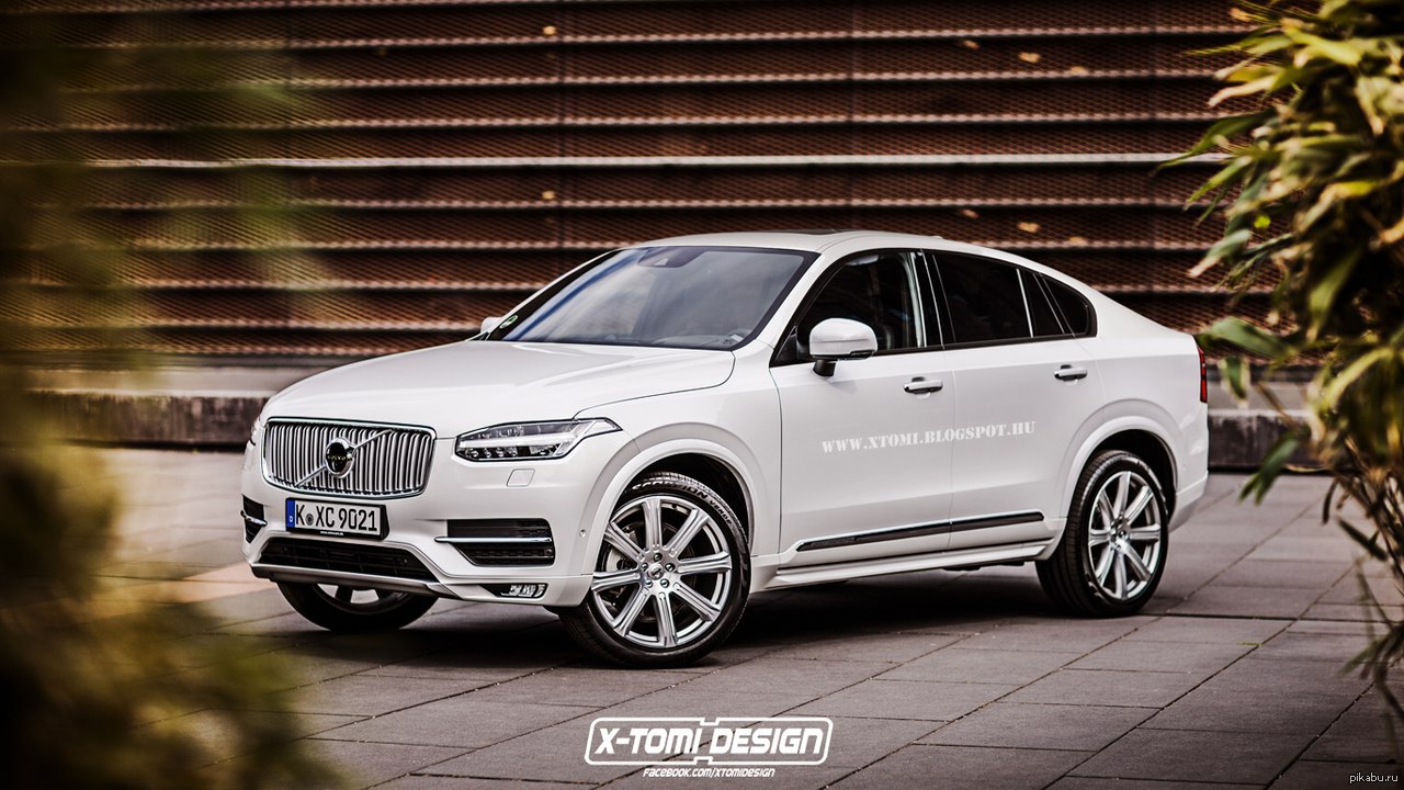 Fantasies about the Swedish answer to the glamorous X6 - Auto, Volvo xc90, Bmw x6