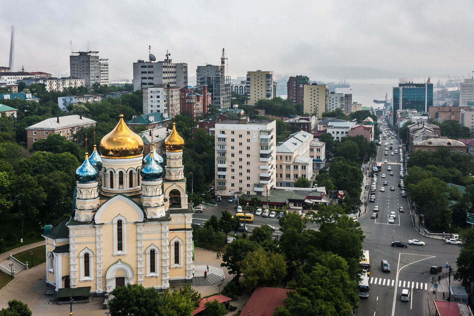 Владивосток с необычного ракурса | Пикабу