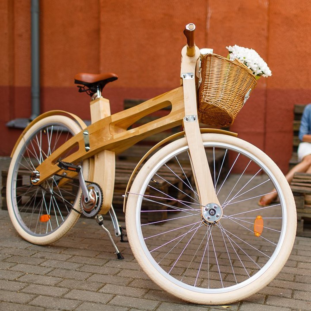 Belarus launched the production of wooden bicycles. - A bike, Belarusians