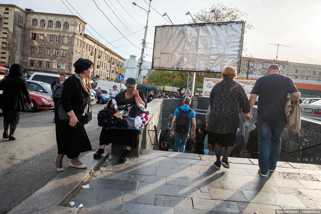 Tbilisi station square - Tbilisi, railway station, Longpost