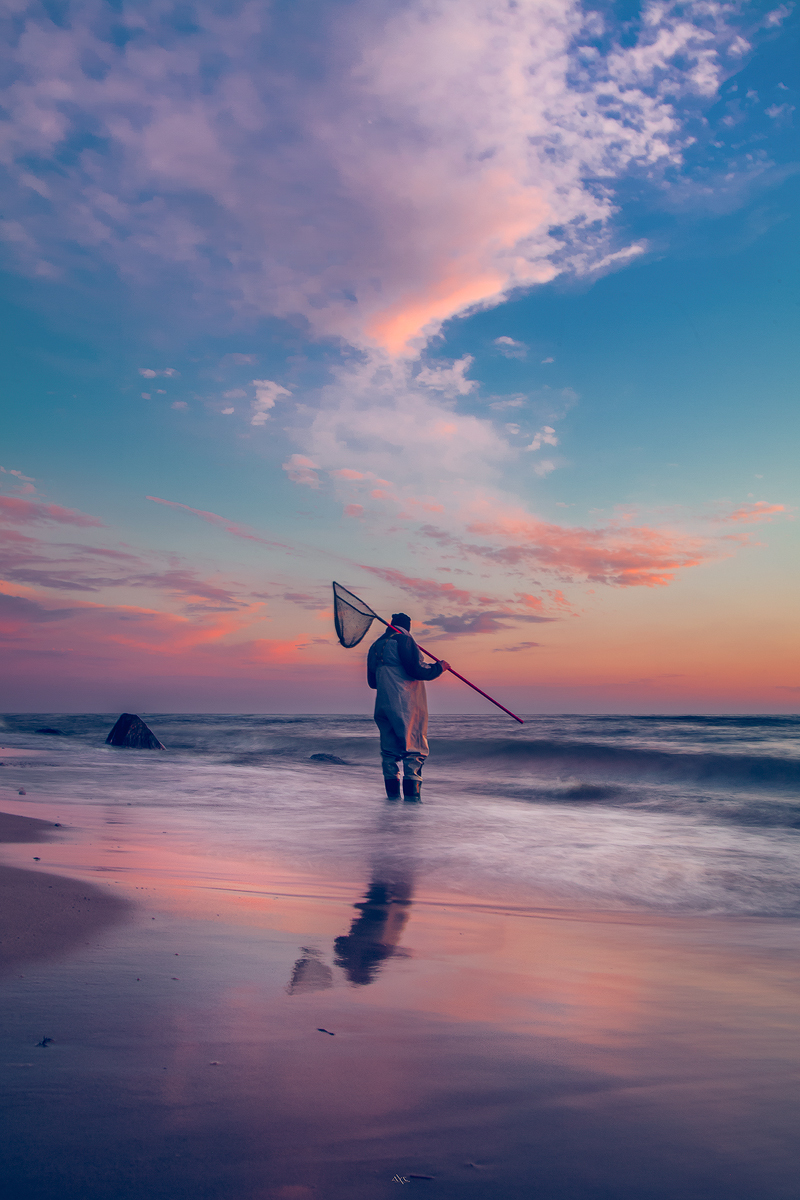 sea ??cleaner - The photo, Sea, beauty, Work