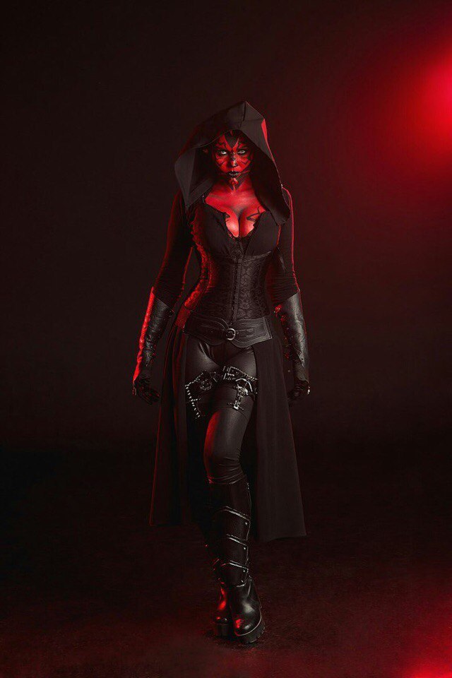 Female Darth Maul - Cosplay, Girls, Russian cosplay, Longpost, , Darth Maul