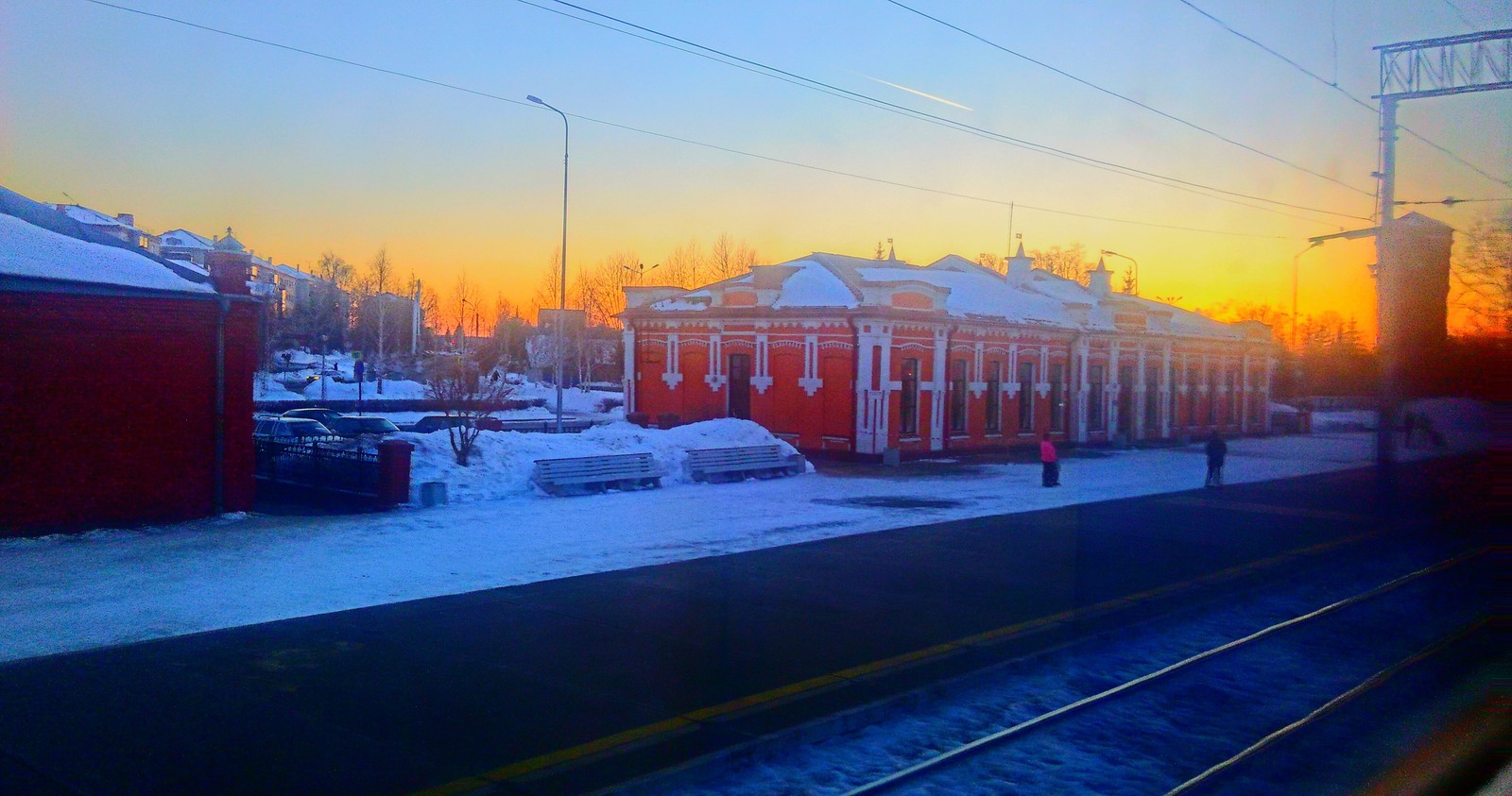 Trans-Siberian Railway. Part 5. From Tyumen to the Ob - My, Trans-Siberian Railway, Railway, Travel across Russia, Longpost, The photo, Omsk, Barabinsk