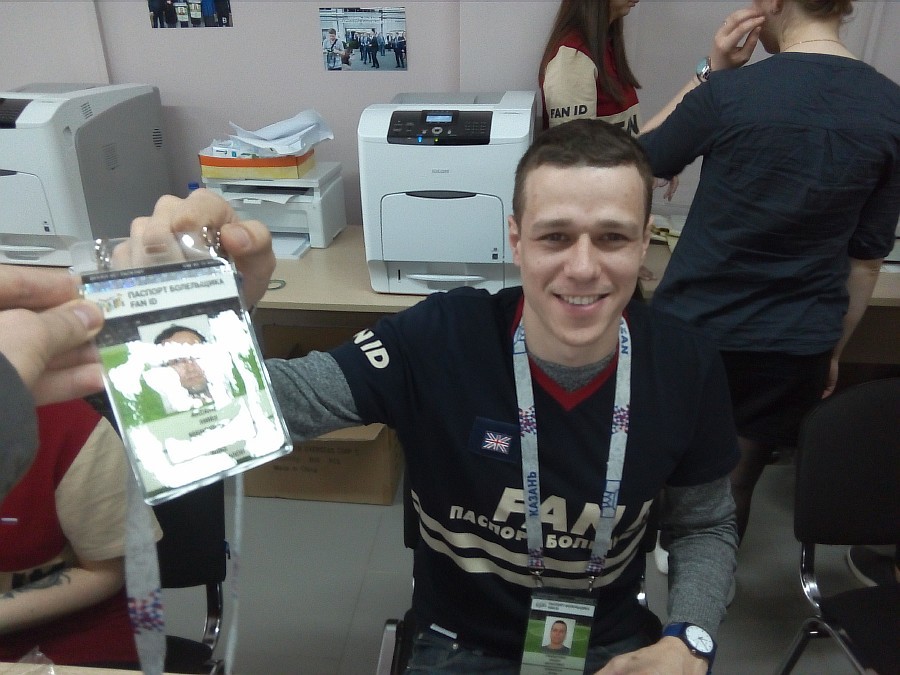 The fastest way to get a fan ID, FAN ID for the Confederations Cup 2017. I did it in 10 minutes - My, Fan ID, Confederations Cup, Football, The photo, My, Astonishment, Russia, Kazan, Longpost