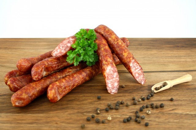 German-pepper-sausage - My, Food, Germans, Sausage, , Longpost, Drooling, National cuisine