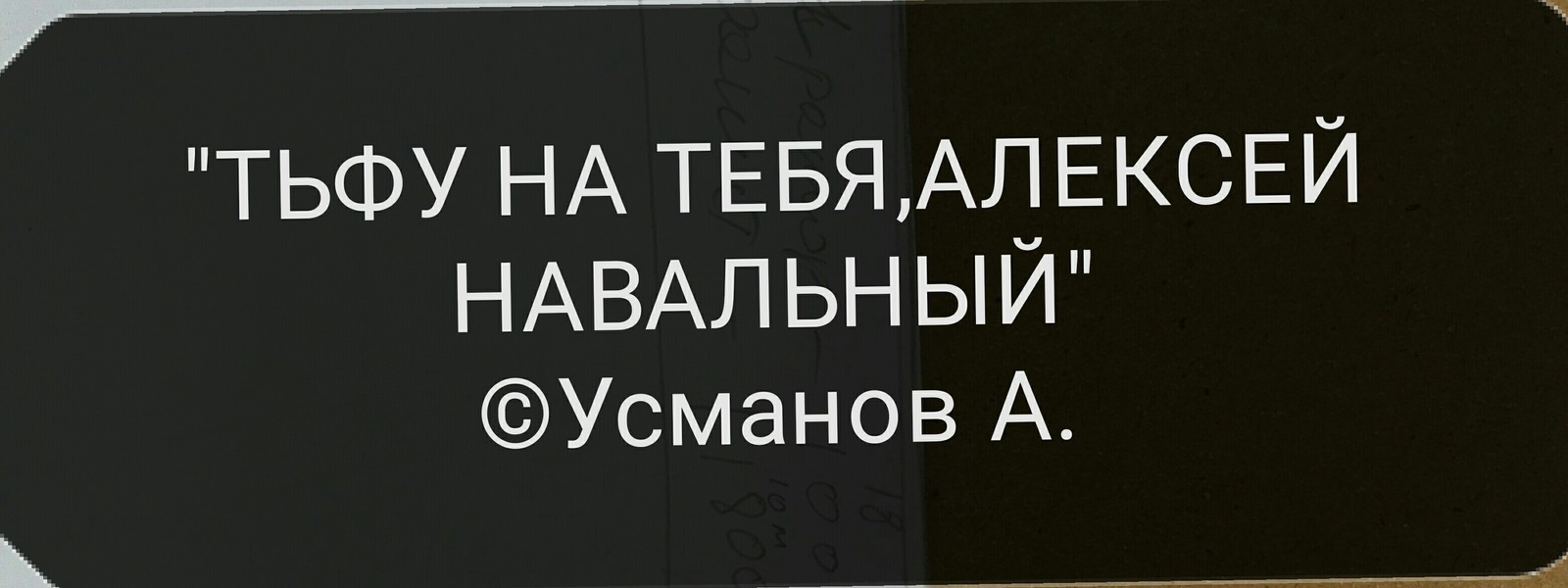 Как то так... - Алексей Навальный, Алишер Усманов, Политика