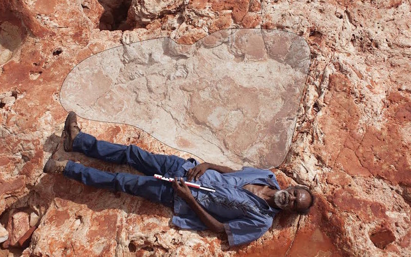 Huge dinosaur footprint found in Australia - Paleontology, Dinosaurs, Footprints, Australia, Copy-paste