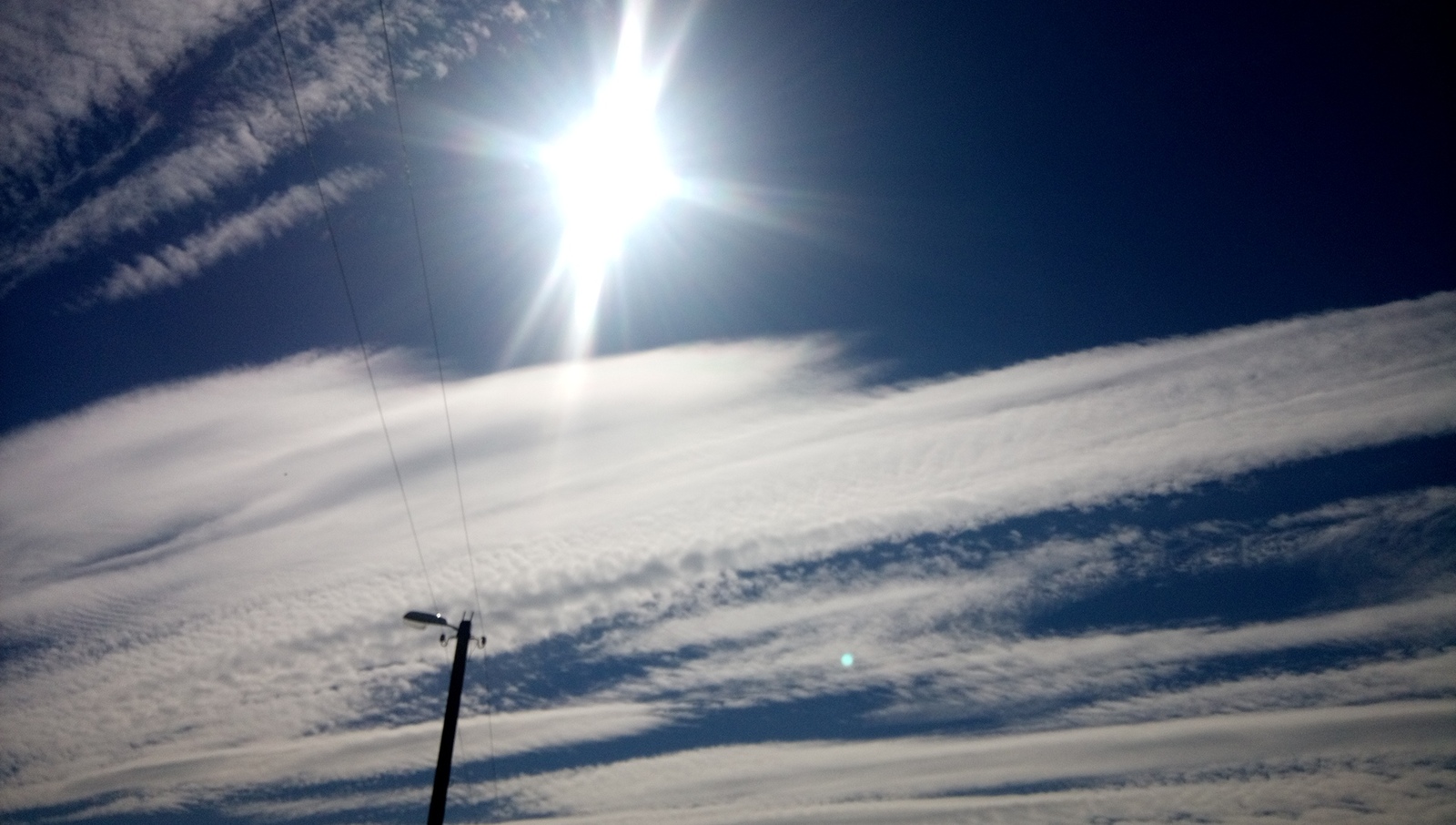 striped sky - Sky, Clouds, Republic of Belarus, Gomel, Longpost