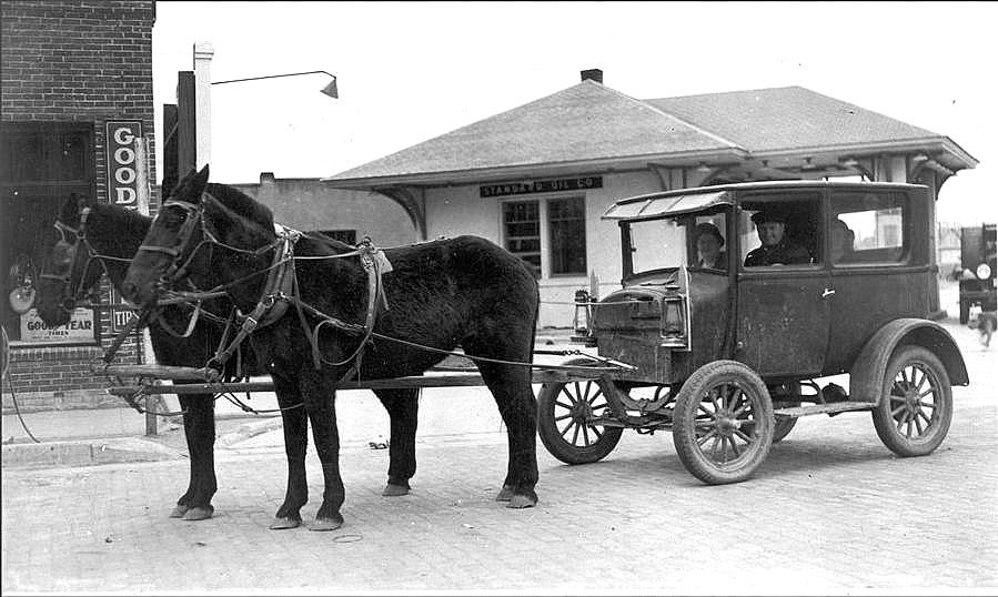 Buggy Bennett - Auto, Horse traction, The Great Depression, USA, Canada, Longpost