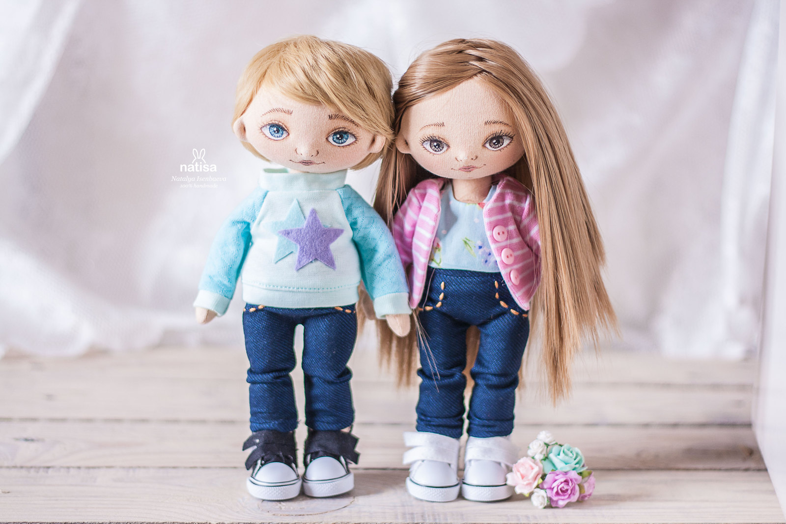 Couple - My, Doll, Handmade, Textile doll, Longpost