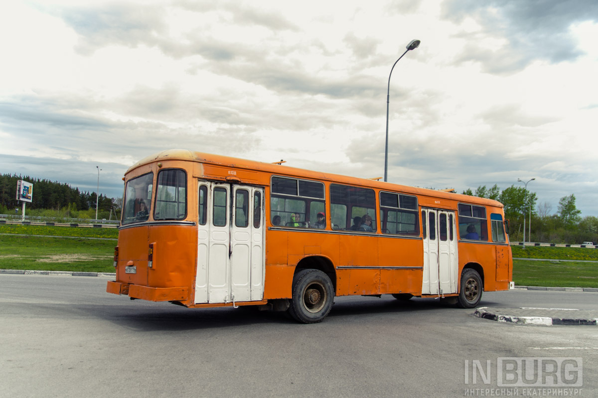 Magic bus from the past - Yekaterinburg, Bus, The photo, Video, Longpost