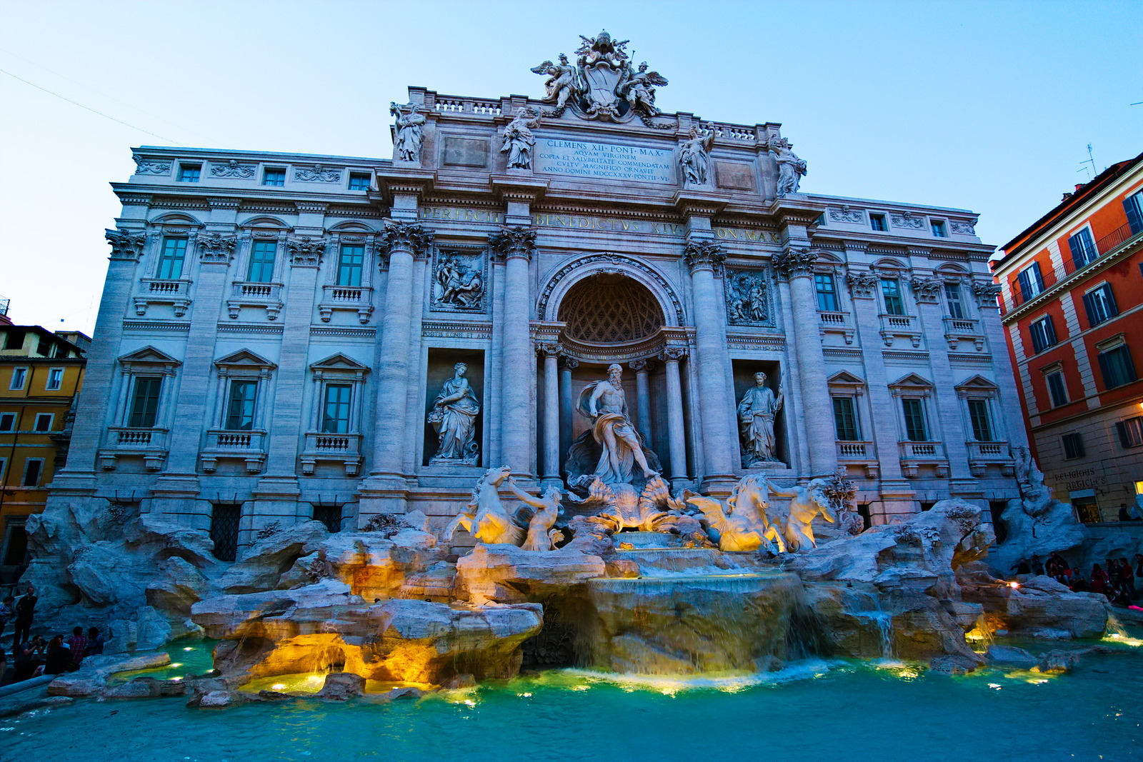 At the Trevi Fountain in Rome - My, Rome, Italy, Fountain, Trevi Fountain, The photo, Travels