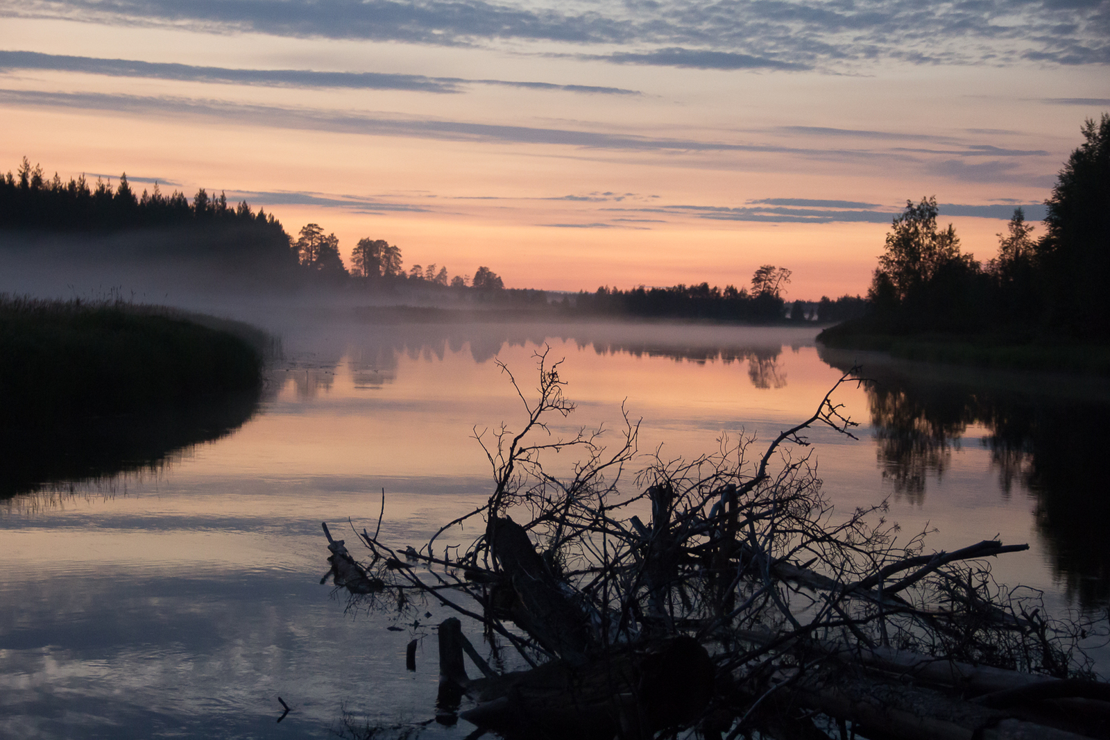 Sunset in Karelia - My, Battle of sunsets, Карелия, Sunset