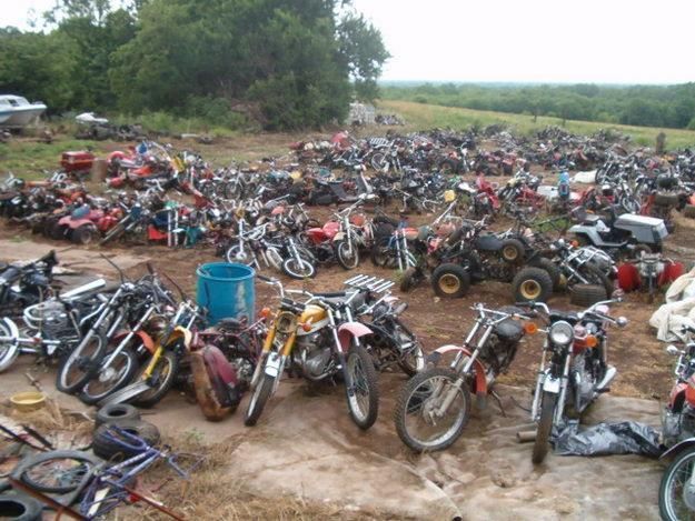 Motorcycle Cemetery (USA, Arizona). - Dump, Cemetery of Machinery, Motorcycles, USA, Arizona, Longpost, Moto