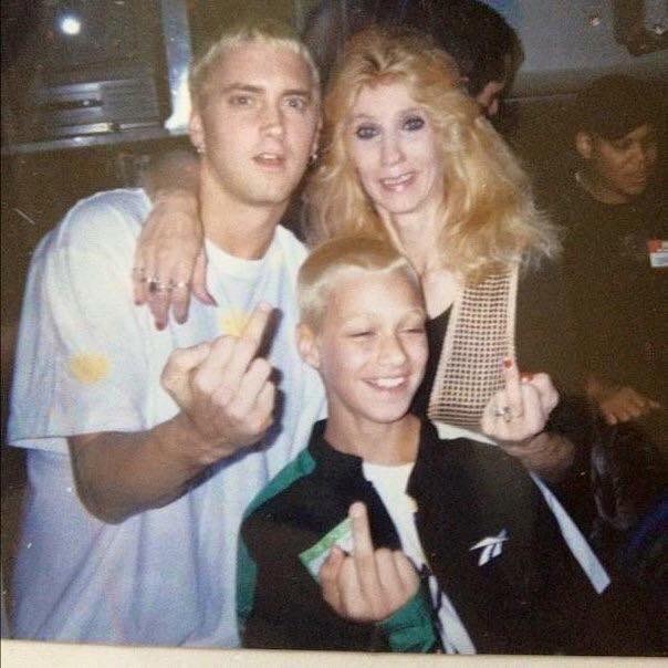 Eminem and his brother Nate. - , Eminem, Nate, , Longpost