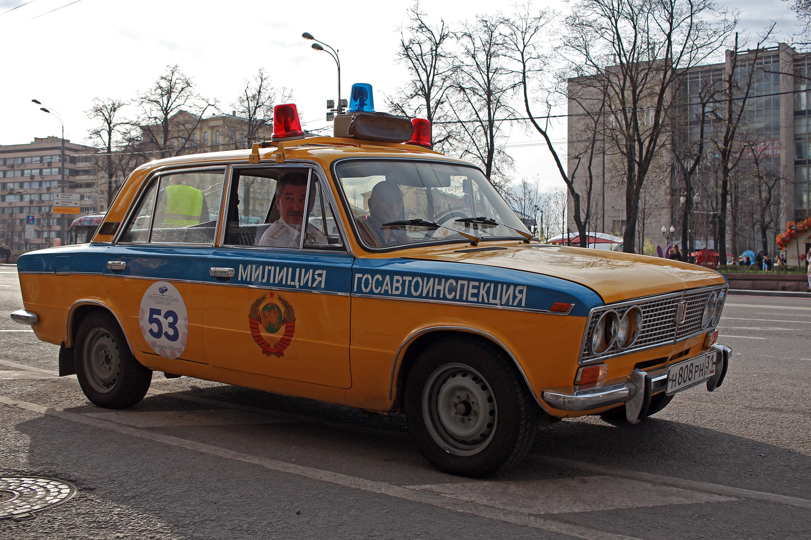 Police. Retro car - My, The photo, Militia, Canon, 50mm, Retro car