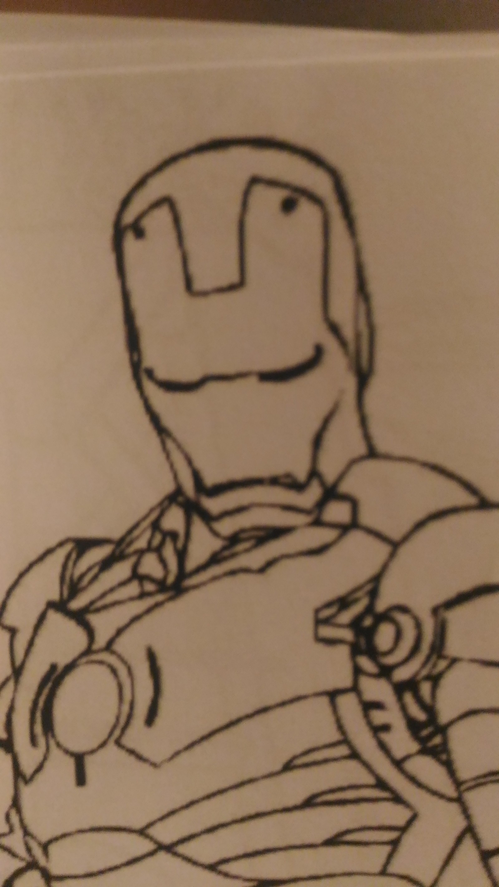 He is actually kind - iron Man, Smile